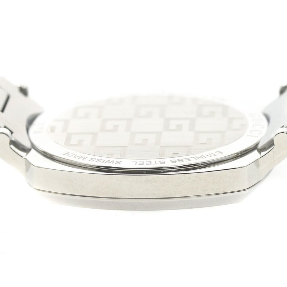 GUCCI Grip watch 157.4/YA157401 Date white Dial Quartz Men's Watch - Picture 12 of 12